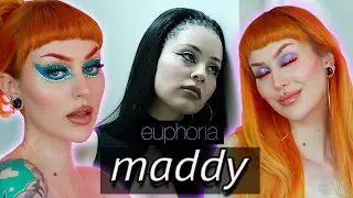 recreating all of Maddy's iconic makeup looks from euphoria