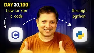 Run C Code from Python Like a Pro! 🔥 | Python + C Integration Explained