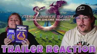 Bookish Girlfriend Approved! - Sunrise on the Reaping Trailer Reaction