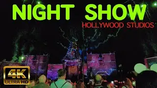4K Hollywood Studios Walt Disney World Christmas Night Show