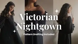 I Made My Dream Victorian Nightgown (Easy DIY & Pattern Included!)