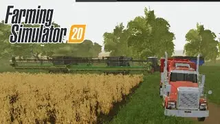 Уборка овёса для лошадей/Бухалово/Farming Simulator 20