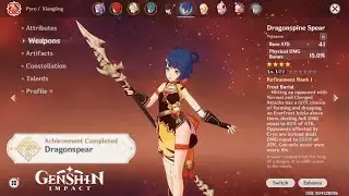 HOW TO GET DRAGONSPINE SPEAR QUEST || Genshin Impact