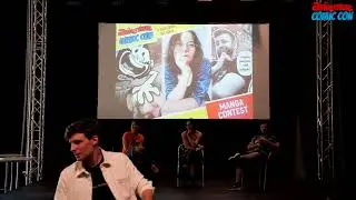 ACC2024 day 1 Manga competition panel with the jury