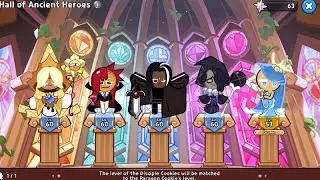 Hall Of Ancients And Level Cap Increase! Easily Level Up New Cookies! Cookie Run Kingdom CRK