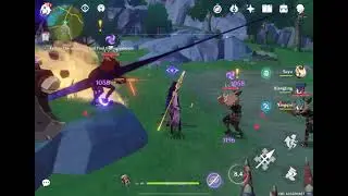 Genshin Impact- Sayu swirls with shogun assist (Elemental Reactions Ep 1)
