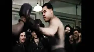 RARE! Joe Louis exhibition bouts in the Army