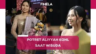 6 Potret Aliyyah Kohl, Adik Sisca Kohl saat Wisuda Mengenakan Kebaya Coklat Aura Old Money
