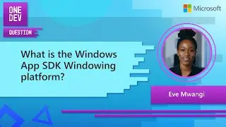 What is the Windows App SDK Windowing platform?