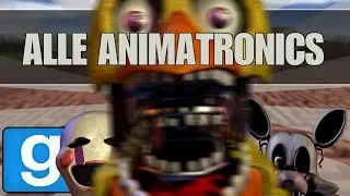Gmod Sandbox | FNAF Labyrinth - ALLE AUF EINMAL! (Garry´s Mod Funny Moments Deutsch/German)