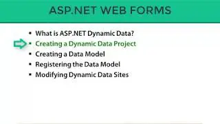 Creating an ASP.Net Dynamic Data Website (Part-37)