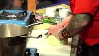 Cooking with Chef Stretch