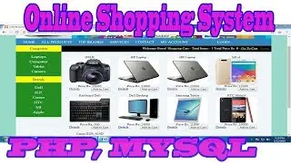 PHP MYSQL  Online Shopping System