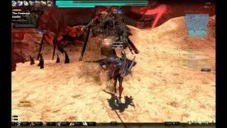 Vindictus - Fiona vs Shining Shakarr (large shield)