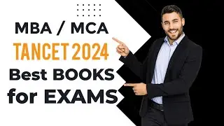 Best BOOKS for TANCET 2024 Exams | MBA MCA | preparation video |
