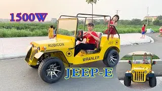 Homemade electric Jeep Wrangler - Full video | Car Tech