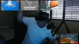Poofesure Hitting Desk with Basketball - Sparta Spinthetic Remix