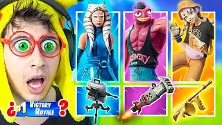RANDOM **BOSS FINAL** SKIN CHALLENGE in Fortnite!! (Random boss skin challenge)
