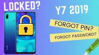 Huawei Y7 2019 Locked? Remove screen lock / password / pin / factory reset
