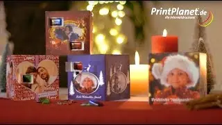 Würfel-Adventskalender mit Foto gestalten