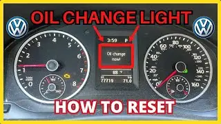 Oil Change Light RESET - VW/Volkswagen Tiguan 2010-2015
