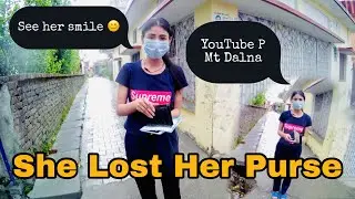 She Lost Her Purse😢/Girl Need Help/Rider Help Girl/Mr Yadav