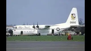 The early years of Fat Albert, the Blue Angels C-130 transport plane