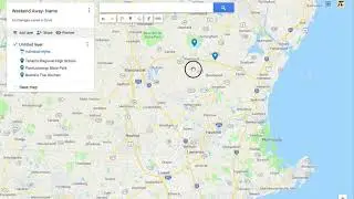 Using Pins in Google Maps
