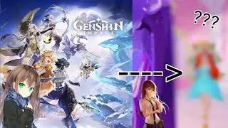 Genshin Impact. Алиса выбирает персонажа по Genshin Impact. Косплей в Роял Хай. Royal High.