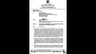 REGIONAL MEMORANDUM ORD-2024-452 (NCR)