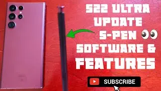 Samsung Galaxy S22 Ultra How to Update S-PEN Software And All its Features Keep Them upto Date Today