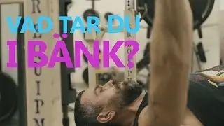 Vad tar du i bänkpress? - Svett och Etikett