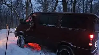 Прогулка на шниве и соболь 4х4 жена за рулем