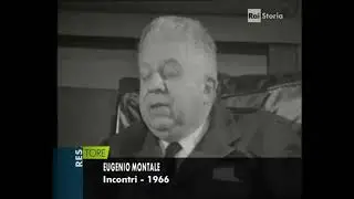 Montale dice Pascoli e poi esplode