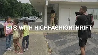 Fashion Video Shoot with High Fashion Thrift (VLOG)