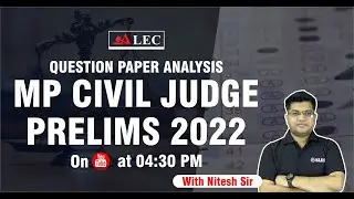 Question paper analysis of MPCJ Prelims 2022 | MPCJ Prelims | Paper analysis