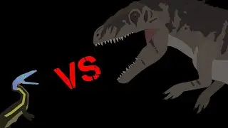 coelophysis vs giganotosaurus jwd [lol]