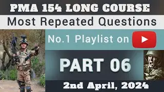 PMA 154 long course | PMA 154 LC Initial Test Preparation | PMA Academic MCQs