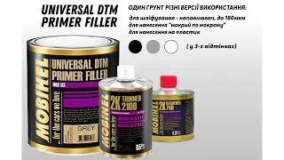 Фарбування капота грунтом DTM по мокрому.