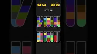 Water sort puzzle level 165