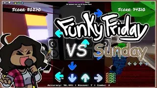 Roblox Funky Friday | Sunday mod showcase + New Sunday Animation