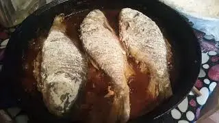 жареный карась, якутия,готовим вкусно,