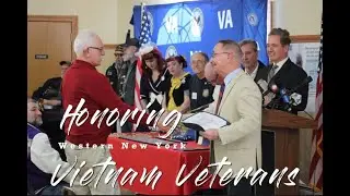 Congressman Higgins Honors WNY Vietnam Veterans During a Ceremony in Wheatfield