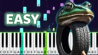 BONECA AMBALABU - Easy Piano Tutorial