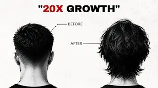 The Fastest Way to Grow Back Hair Long!