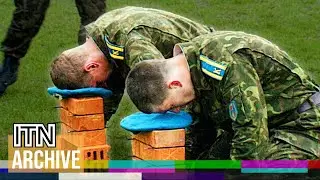 Soviet Paratroopers Break Bricks With Their Heads in Rare Cold War Training Footage (1990)