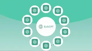 Introducing BulkGPT - The fastest way to bring your ChatGPT workflow to mass production.