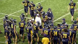 Evan F, BEC-TV Camera operator, getting run over on the sideline