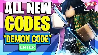 ALL *NEW* CODES in Demon Slayer RPG (ROBLOX SEPTEMBER 2021)