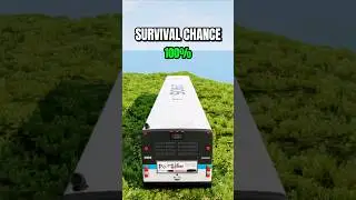 Long Bus Run On Mountain